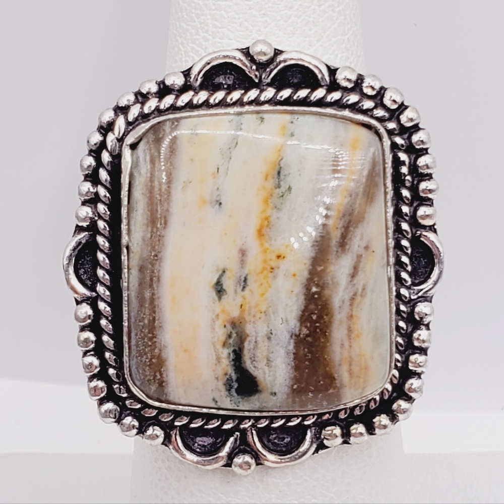 Jasper Statement Ring